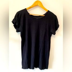 Loft black t-shirt - XS